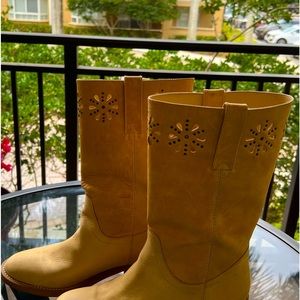 Pre-owned Leather Nine West women’s cowboy boots.